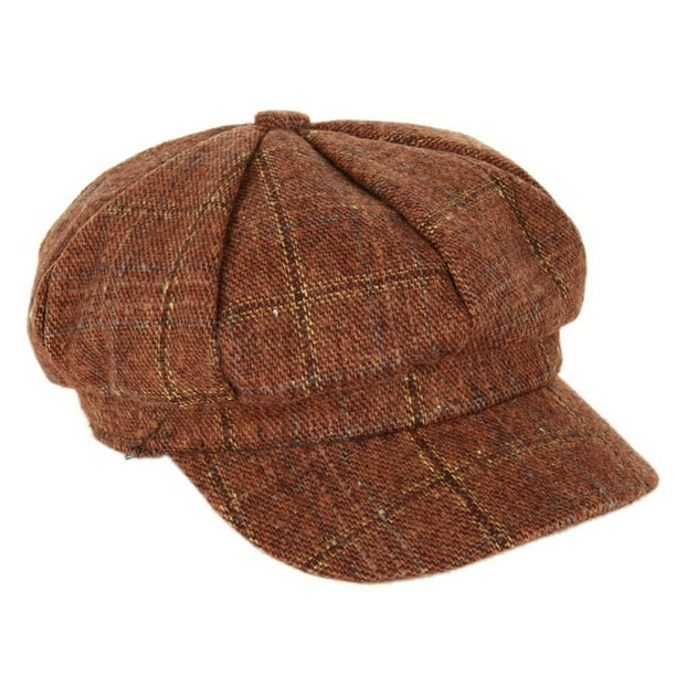 Retro Octagonal Caps Fashion Plaid Newsboy Caps Literary Youth Painter Hat Female Hats for Women Retro Octagonal Caps Fashion Plaid Newsboy Caps Literary Youth Painter Hat Female Hats for Women